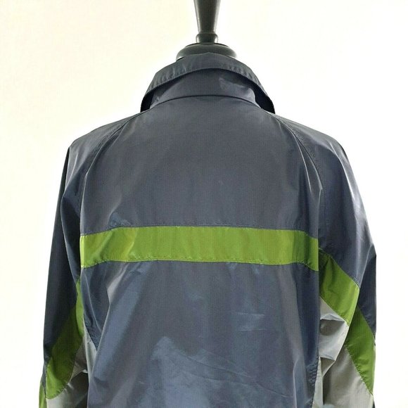 Columbia Sportswear Windbreaker Long Sleeve Mens XL Lined Rain Jacket Sport Run - Picture 12 of 12